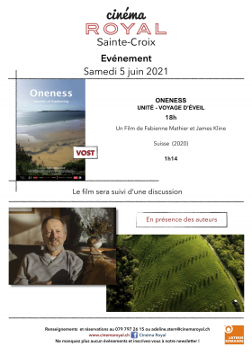 ONENESS – JOURNEY OF AWAKENING (VOst) (en présence des auteurs)