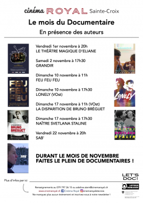 Le mois du Documentaire