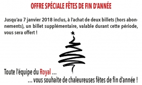 Offre spéciale fêtes de fin d’année