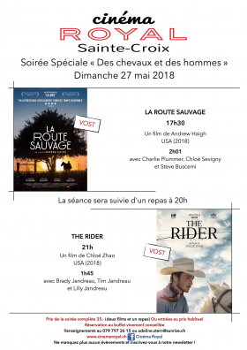 Soirée spéciale « Des chevaux et des hommes »