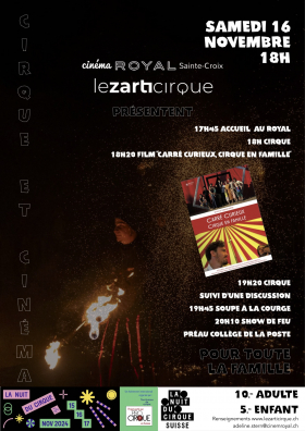 CIRQUE ET CINÉMA "LeZartiCirque"