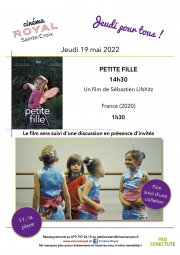 PETITE FILLE (suivi d’une discussion en présence d’invités) (Jeudi pour tous)