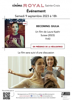 BECOMING GIULIA (VOst) (en présence de la réalisatrice)