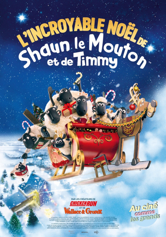 L'INCROYABLE NOËL DE SHAUN LE MOUTON ET DE TIMMY