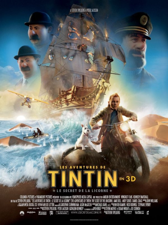 Les Aventures de Tintin : Le secret de la Licorne (3D)