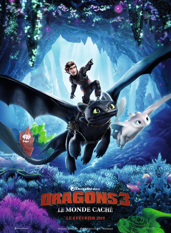 Dragon 3 : Le monde caché (2D ou 3D)