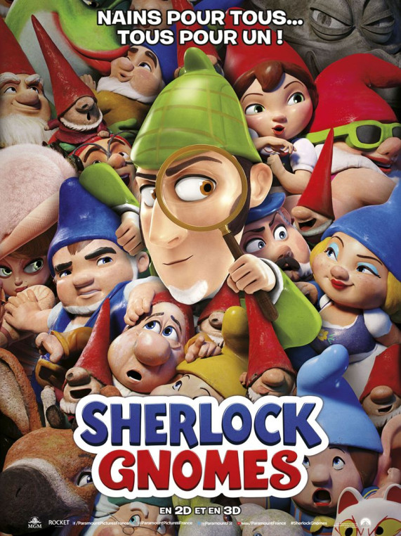 Sherlock Gnomes (2D ou 3D)