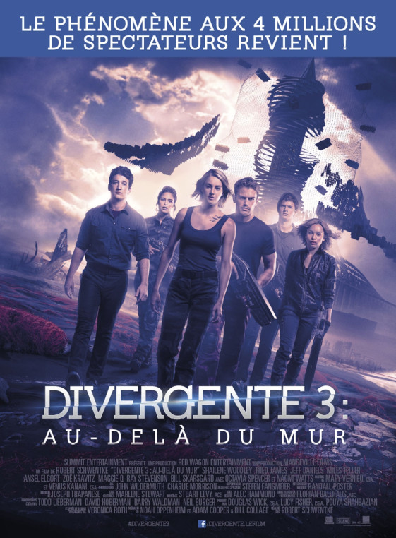 Divergente 3 – Au-delà du mur